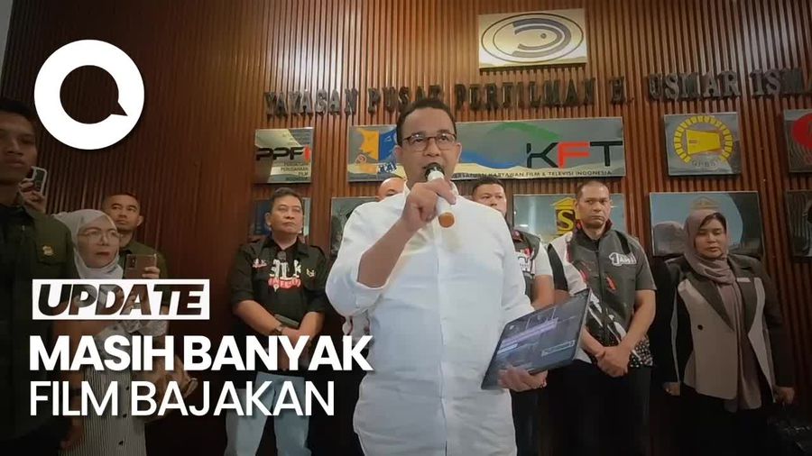Anies Tekankan Penegakan Hukum Terhadap Pelaku Pembajakan Film