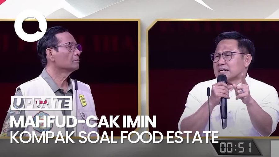Saat Mahfud Tanya ke Cak Imin soal Food Estate yang Gagal