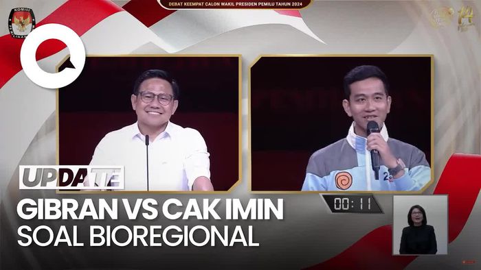 Disebut Tak Jawab Pertanyaan, Gibran Tepis Cak Imin