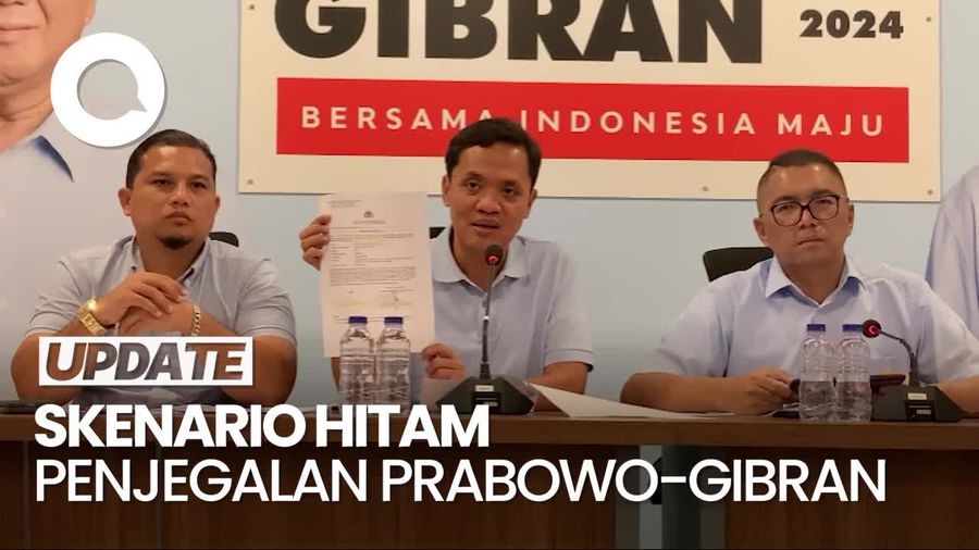 TKN Duga Ada Skenario Hitam Penjegalan Prabowo-Gibran