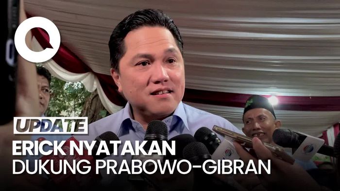 Erick Thohir Tiba di Rumah Prabowo Jelang Debat, Gabung TKN?