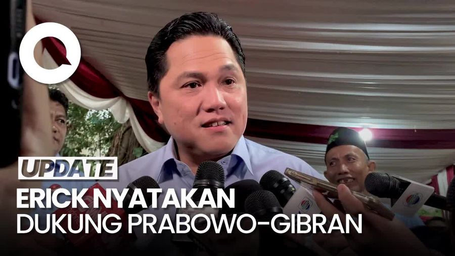 Erick Thohir Tiba di Rumah Prabowo Jelang Debat, Gabung TKN?