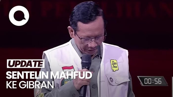 Mahfud Sentil Gibran: Saya Menghormati Anda, Jadi Tak Akan Bicara Menjebak-Receh