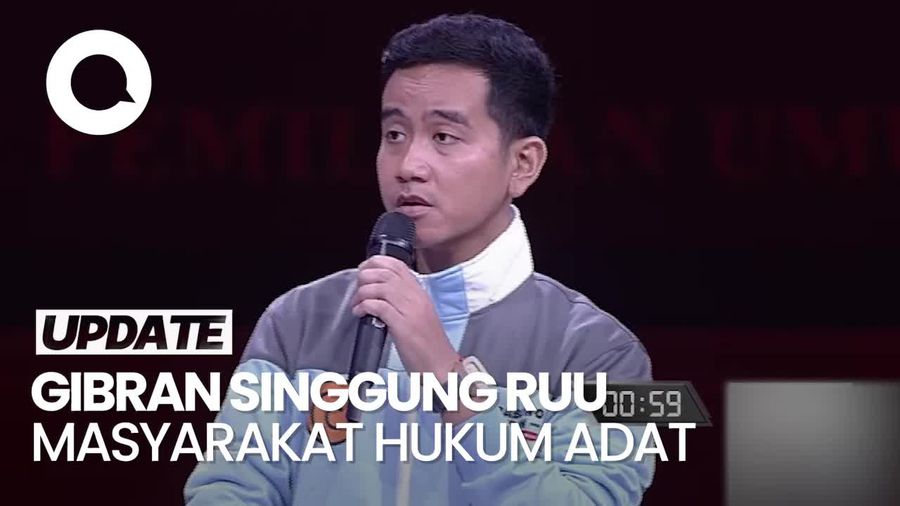 Soal PSN, Gibran: Jangan Sampai Masyarakat Adat Tersingkirkan