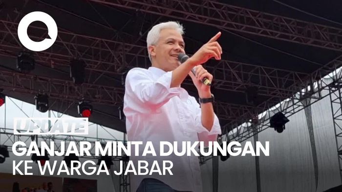 Ganjar Minta Dukungan Warga Jabar Raih Kemenangan Hattrick Pilpres