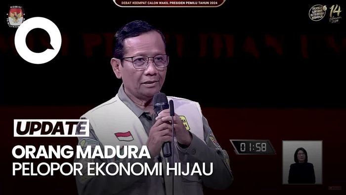 Saat Mahfud Sebut Orang Madura Pelopor Ekonomi Hijau