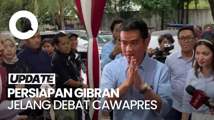 Gibran Tiba di Kediaman Prabowo Jelang Debat Keempat Pilpres