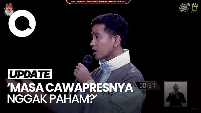 Gibran: Timsesnya Sering Ngomong LFP, Tapi Cawapresnya Tak Paham