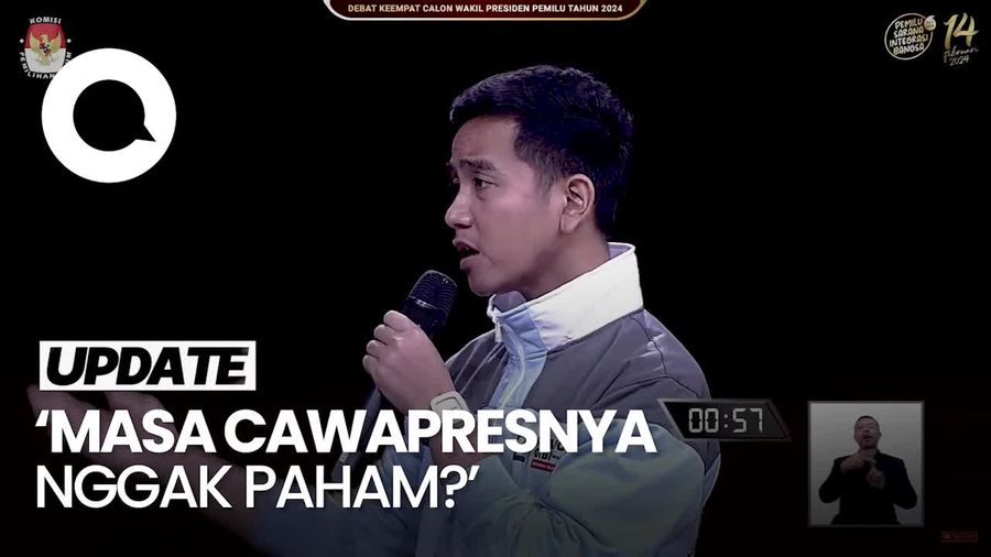 Gibran: Timsesnya Sering Ngomong LFP, Tapi Cawapresnya Tak Paham