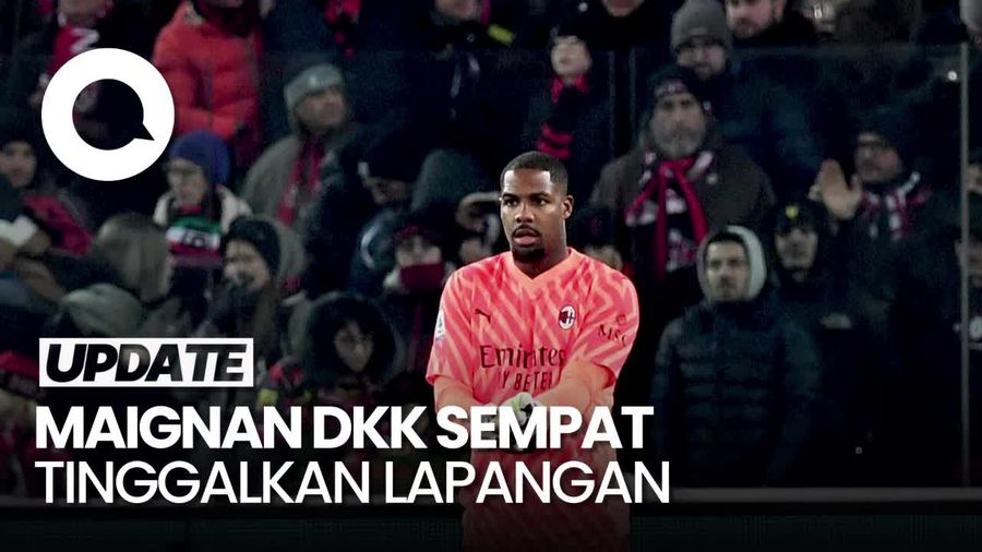 Momen Pemain Milan Mogok Main Setelah Maignan Jadi Korban Rasisme