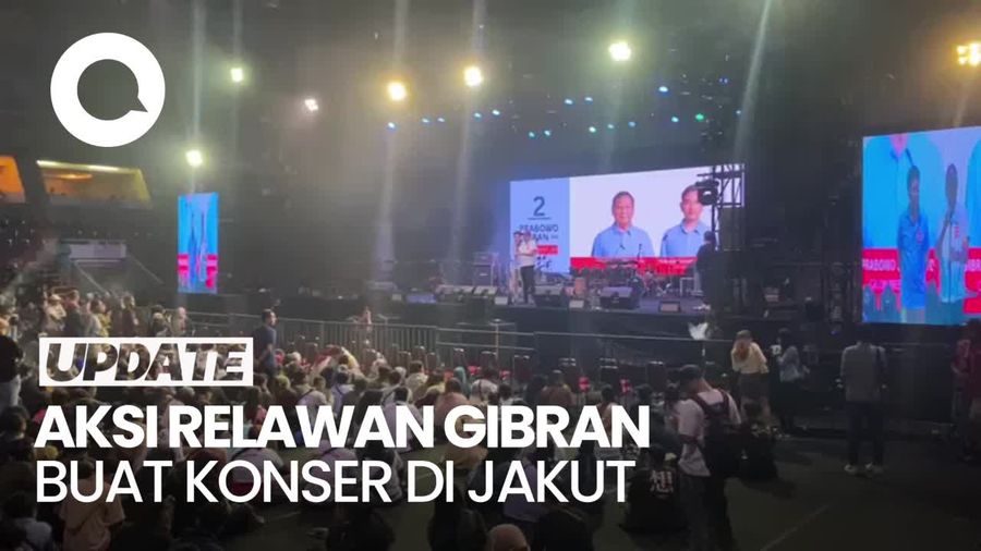 Relawan Gibran Gelar Konser di Jakut, Ingin Raup Suara Basis 03