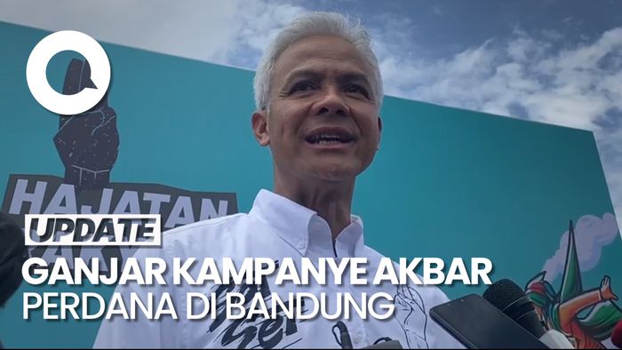 Alasan Ganjar Pilih Bandung Jadi Tempat Kampanye Akbar Perdana