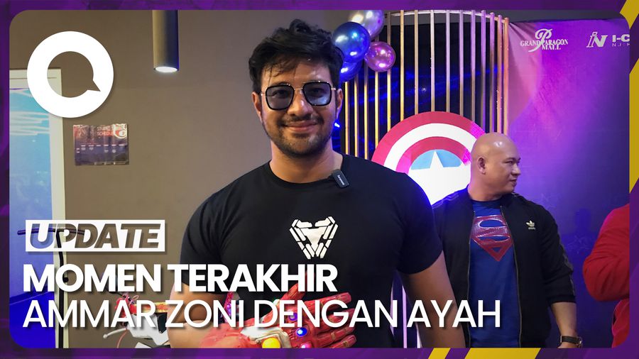 Ammar Zoni Sempat Video Call ke Ayah Sebelum Wafat