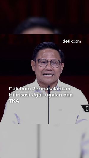 Cak Imin Permasalahkan Hilirisasi Ugal-ugalan dan TKA