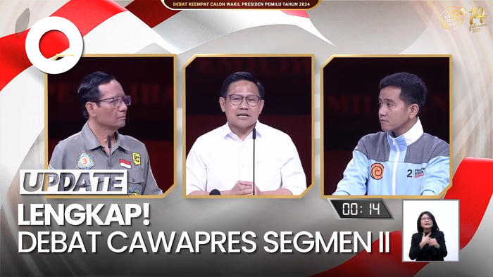 Gibran soal Energi Hijau, Mahfud soal Tambang Ilegal, Cak Imin soal Pangan