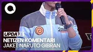 Jaket Naruto yang Dipakai Gibran di Debat Curi Perhatian Netizen