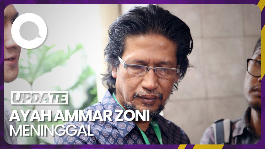Kabar Duka, Ayah Ammar Zoni Meninggal Dunia