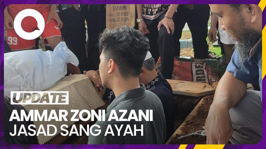 Momen Ammar Zoni Mengazani Jasad Sang Ayah dari Balik Jeruji