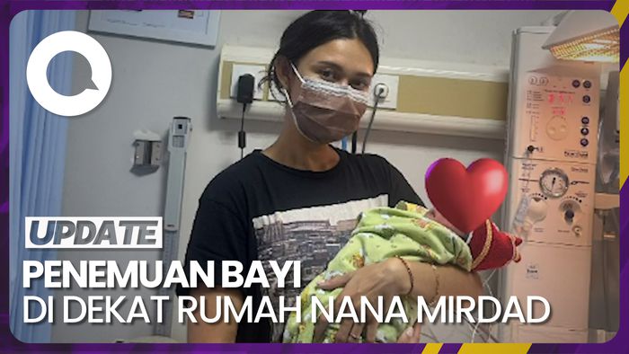 Nana Mirdad Selamatkan Bayi yang Dibuang di Dekat Rumahnya