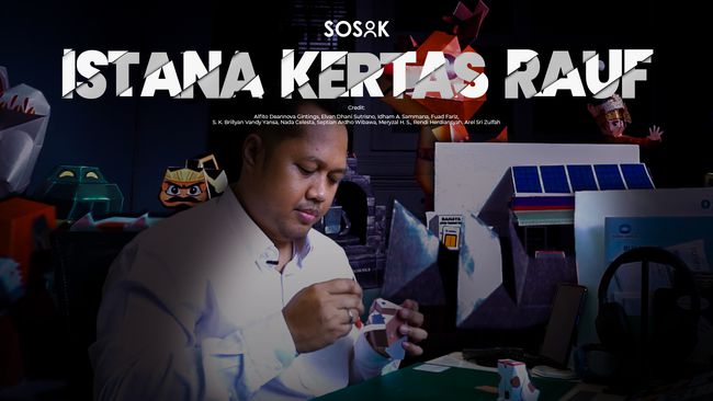 Rauf Raphanus dan Seni 'Menghidupkan' Kertas