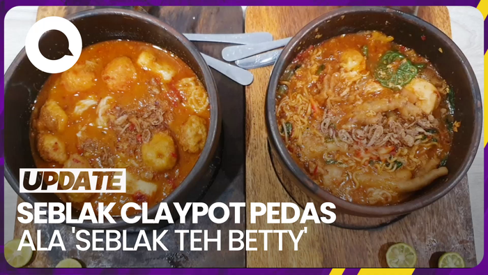 Seblak Teh Betty, Tempat Kulineran Seblak Claypot yang Pedas Nampol