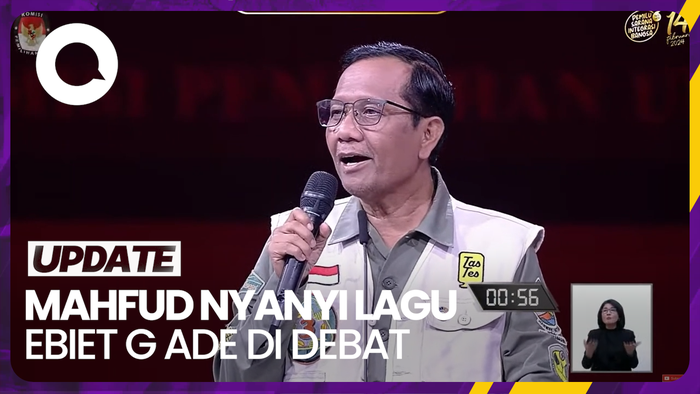 Sosok Musisi Ebiet G Ade yang Namanya Disebut Mahfud Md di Debat