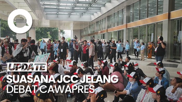 Suasana Terkini JCC Senayan Jelang Debat Cawapres 2024
