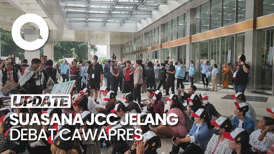 Suasana Terkini JCC Senayan Jelang Debat Cawapres 2024