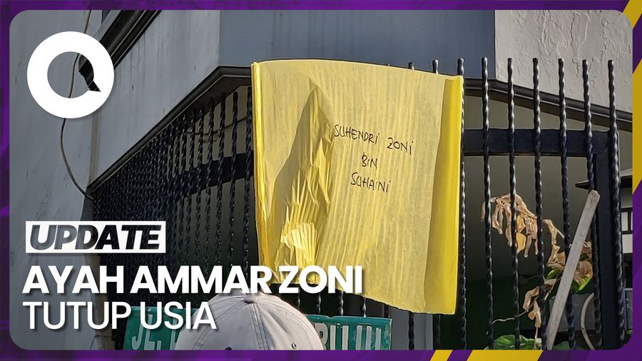 Suasana Rumah Duka Keluarga Ammar Zoni