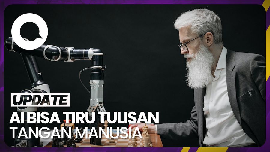 AI Kini Bisa Tiru Tulisan Tangan Manusia, Nyaris Tak Bisa Dibedakan