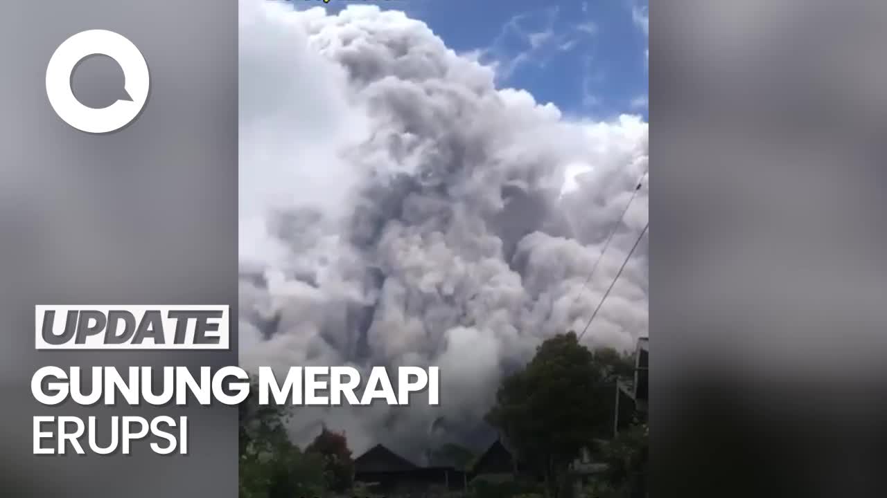 Merapi Erupsi, Hujan Abu Guyur Sejumlah Wilayah Di Jateng