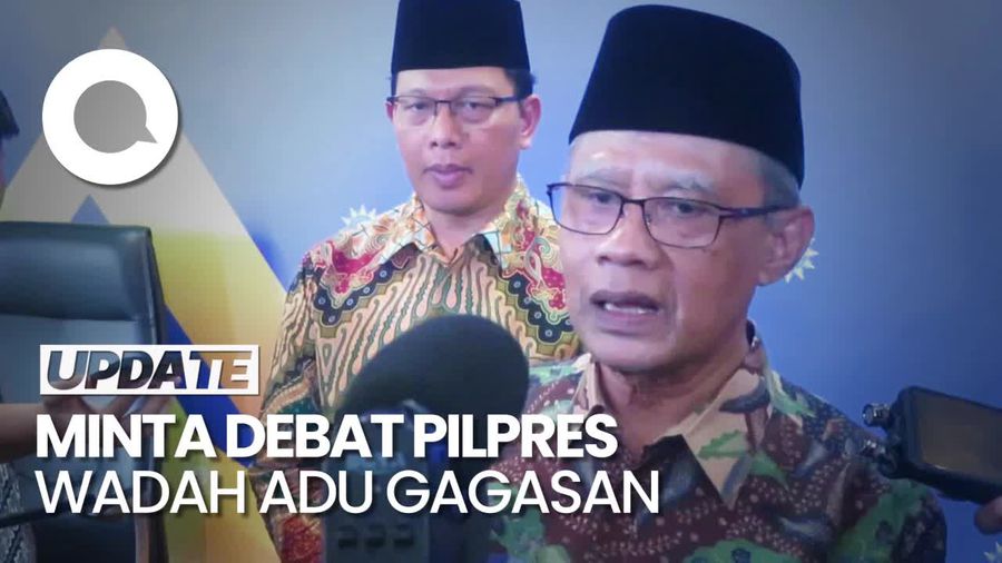 Pesan Ketum PP Muhammadiyah soal Debat Pilpres: Tekankan Suasana Damai