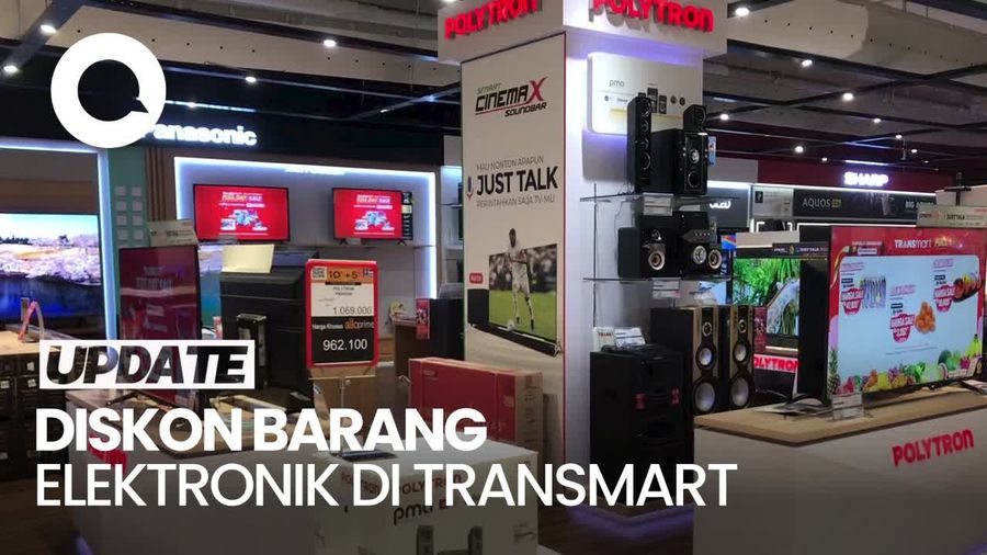 Banjir Diskon, Beli Barang Elektronik Lebih Murah di Transmart