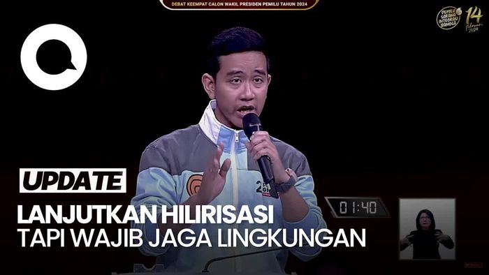 Tutup Debat, Gibran: Dengan Hilirisasi, Kita Akan Keluar dari Middle Income Trap