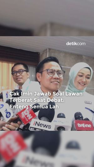 Cak Imin Soal Lawan Debat Terberat: Enteng Semua Lah...