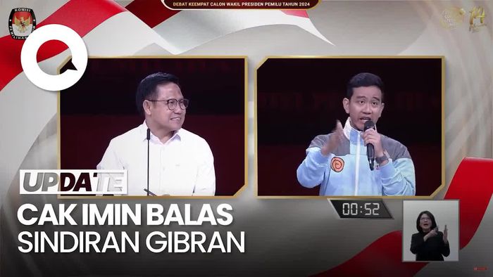 Disindir Gibran Baca Catatan, Cak Imin Balas Begini