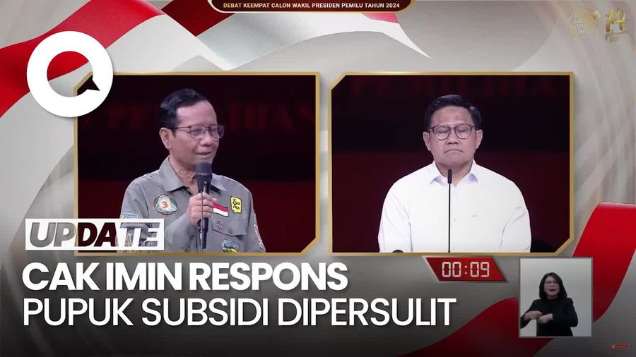 Mahfud Sebut Pupuk Subsidi Dipersulit, Cak Imin Jawab Gini