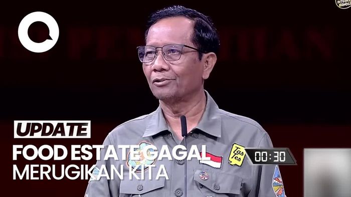 Mahfud Sebut Food Estate Gagal dan Merusak Lingkungan: Rugi Dong Kita!