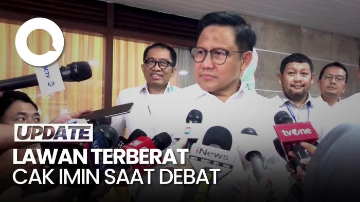Ditanya soal Siapa Lawan Terberat, Cak Imin: Enteng Semua Lah