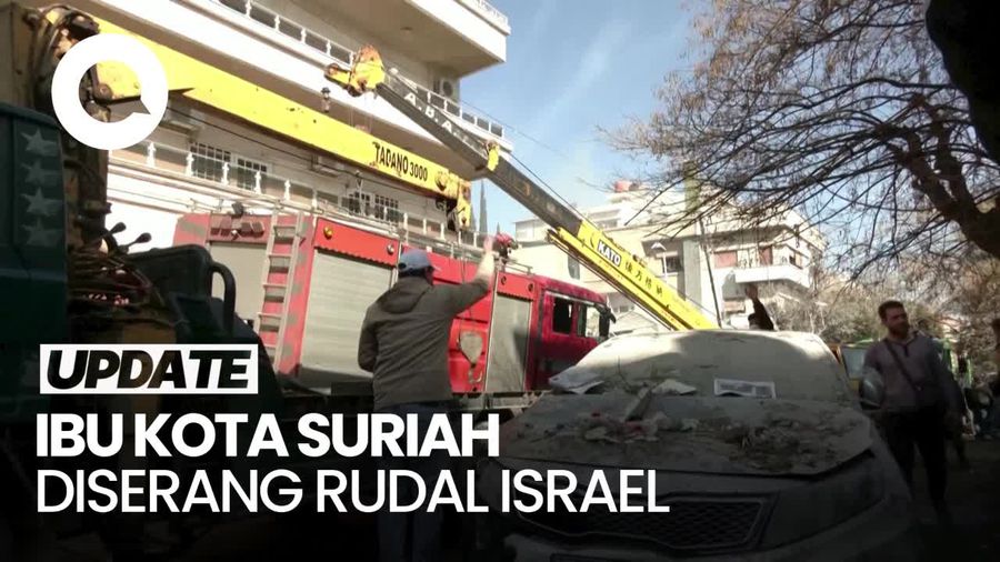 Perang Meluas, Israel Mulai Serang Ibu Kota Suriah dengan Rudal
