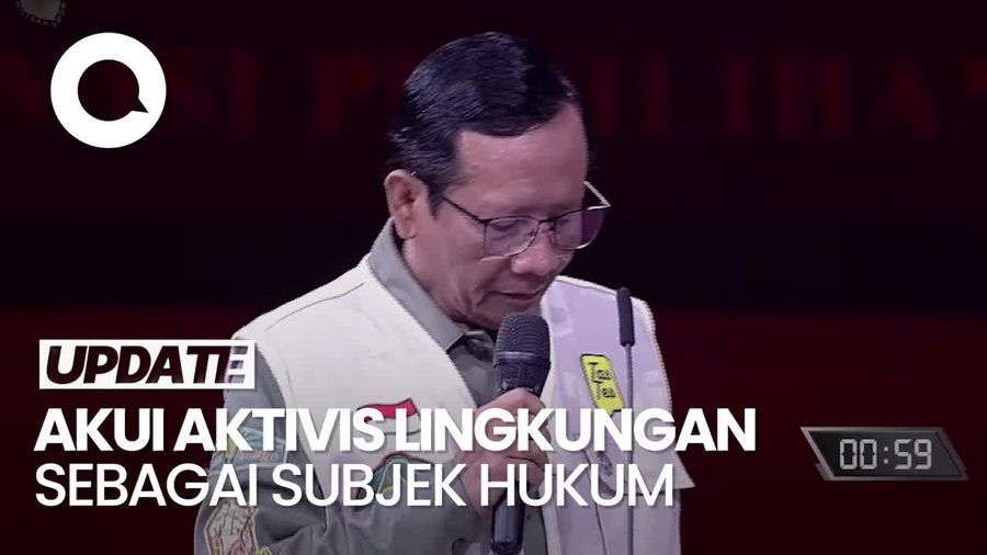 Mahfud Minta Pemerintah Akui Aktivis Lingkungan Sebagai Subjek Hukum