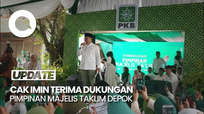 Cak Imin Terima Dukungan dari Pimpinan Majelis Taklim Kota Depok