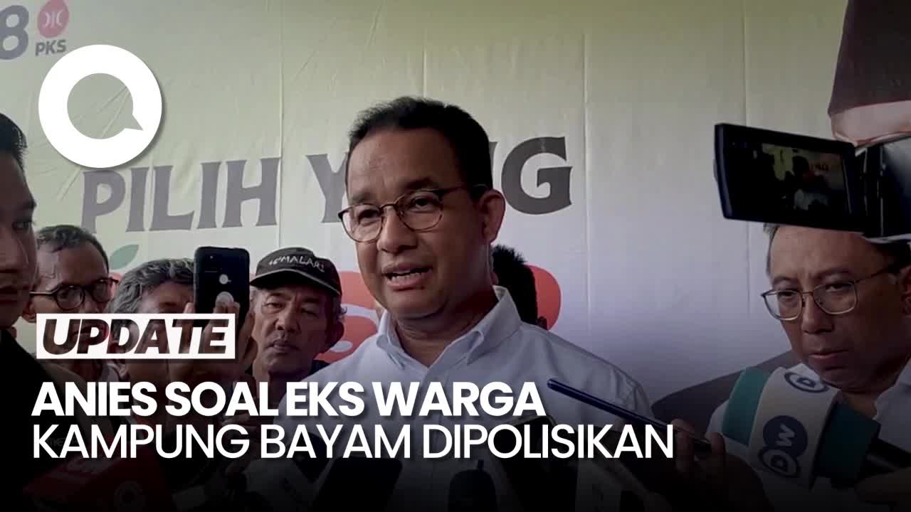 Eks Warga Kampung Bayam Dipolisikan JakPro, Anies Minta Negara Tak Zalim