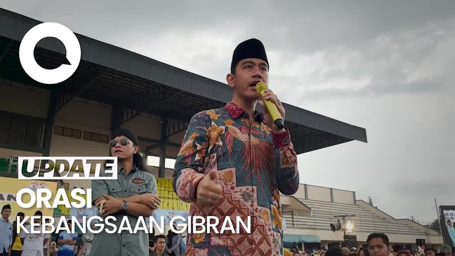 Gibran Hadiri Orasi Kebangsaan di Kendal Ditemani Gus Miftah