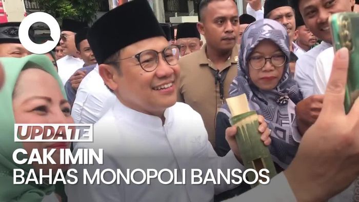 Cak Imin Singgung Bansos: Tak Boleh Dimonopoli Satu Dua Orang