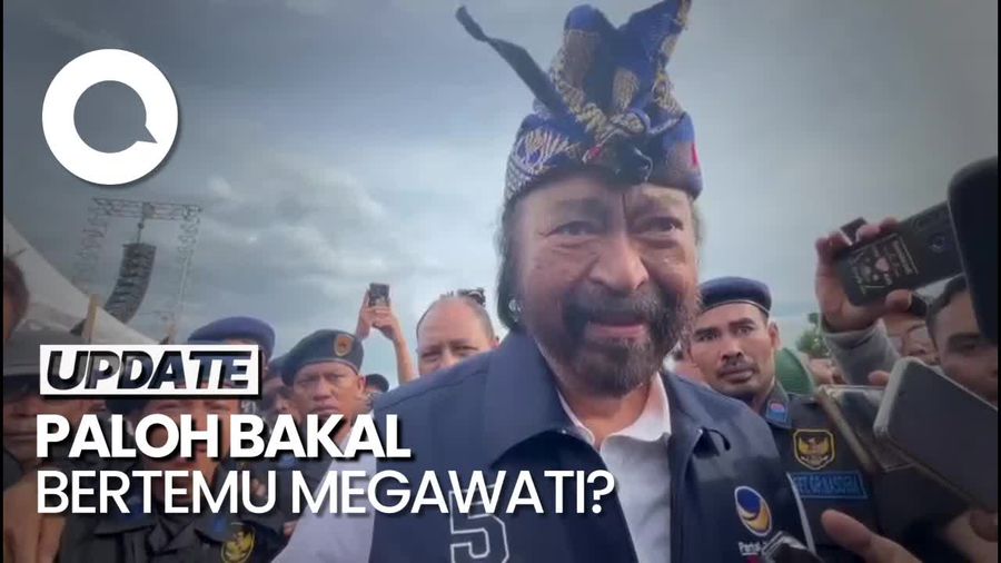 Surya Paloh Bicara Kemungkinan Bertemu Megawati