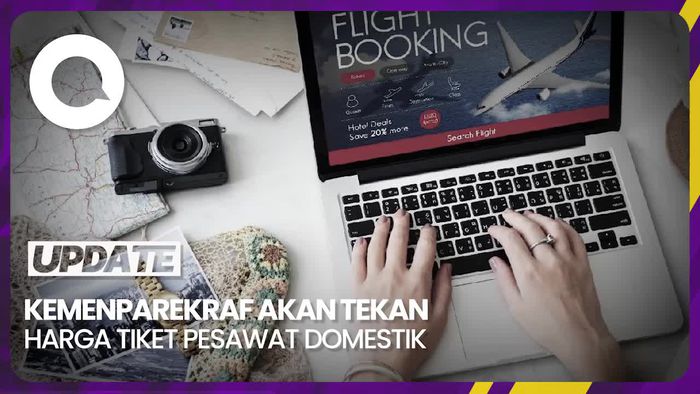 Sandiaga Ungkap Penyebab Harga Tiket Pesawat Domestik Melambung