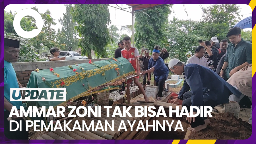 Duka Ammar Zoni Ditinggal Sang Ayah