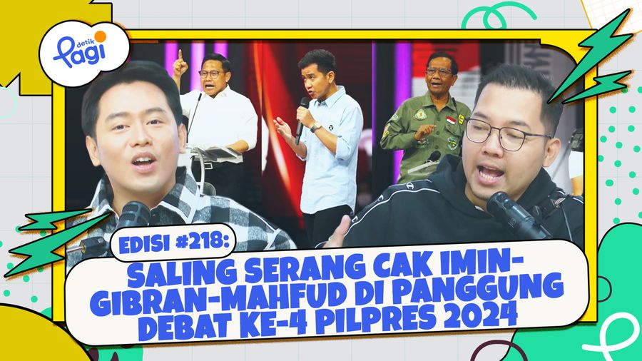 Edisi #218: Saling Serang Cak Imin-Gibran-Mahfud di Panggung Debat ke-4 Pilpres 2024