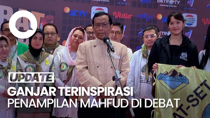 Ganjar Puji Penampilan Mahfud di Debat: Menginspirasi dan Mengedukasi